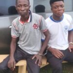 The two Togolese arrested for attempting to register as voters at Buem