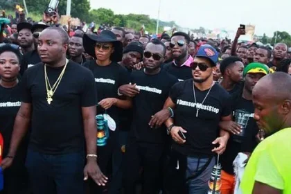 DumsorMustStop vigil in 2014
