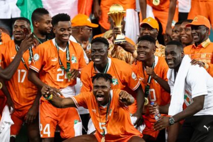 The Ivory Coast national team, champions of AFCON 2023
