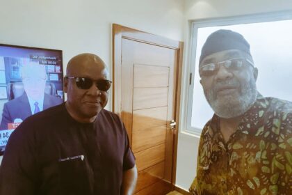 John Mahama with Said Sinare