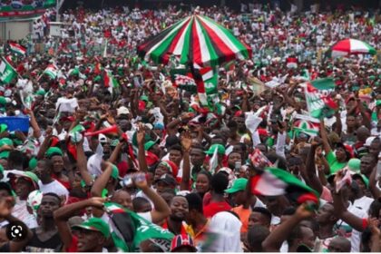 NDC supporters