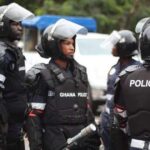 Personnel of the Ghana Police