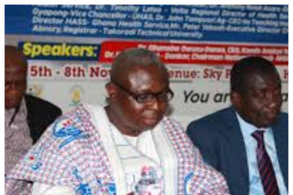 Fred Effah-Yeboah, addressing the media