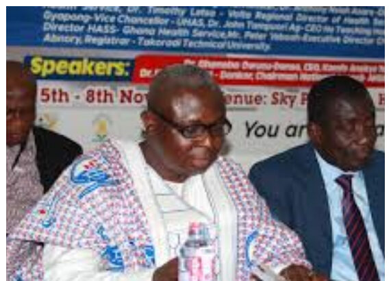 Fred Effah-Yeboah, addressing the media