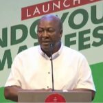 John Mahama at manifesto launch