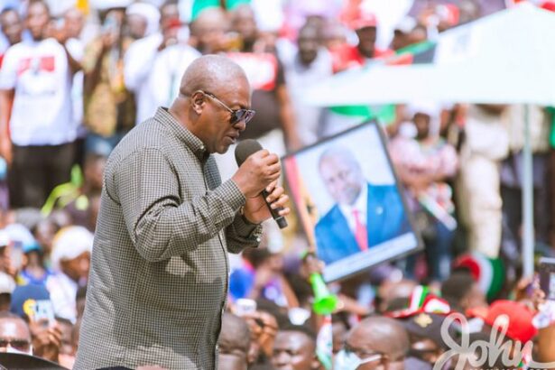 John Mahama on campaign tour