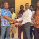 Gizella Tetteh-Agbotui donates to Senya SHS