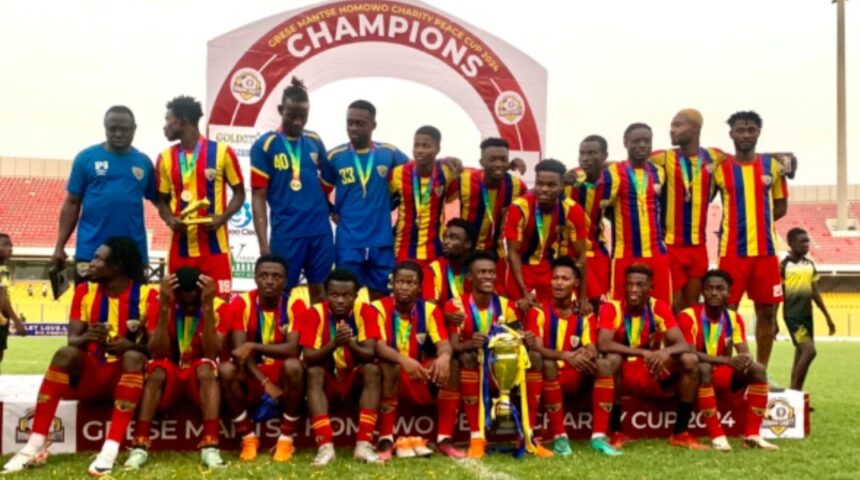 Homowo Cup 2024: Hearts of Oak crowned champions for defeating Kpando Heart of Lions in a penalty shootout