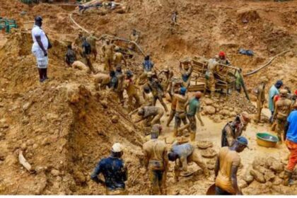 The youth will be left jobless and hungry if we stop Galamsey- Akyemhene to Dr Mahamudu Bawumia