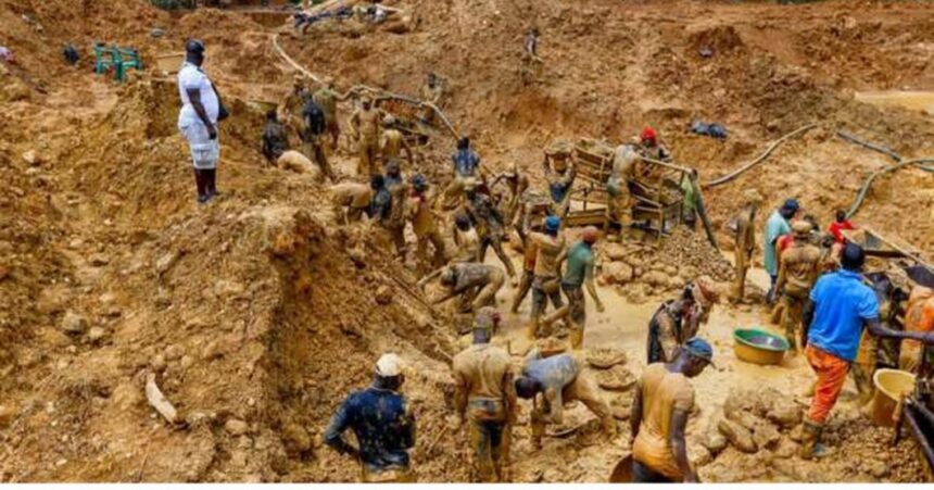 The youth will be left jobless and hungry if we stop Galamsey- Akyemhene to Dr Mahamudu Bawumia