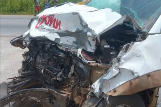 NDC vehicle involved in an accident