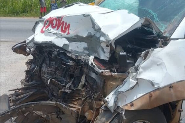 NDC vehicle involved in an accident