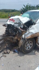 NDC vehicle involved in accident