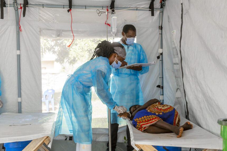 Cholera patient