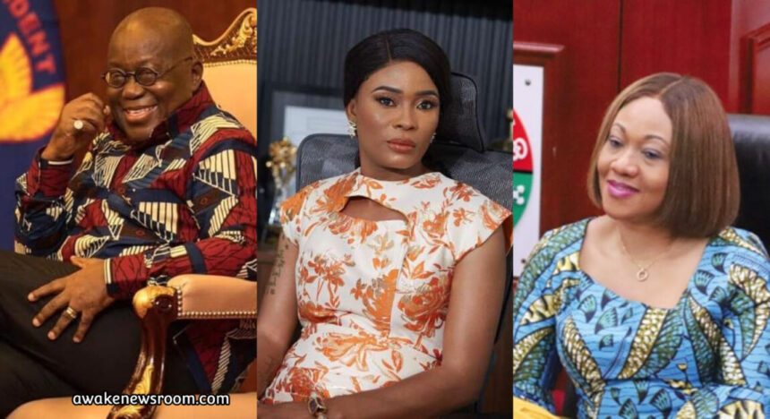 Nana Addo, Joana Gyan, Jean Mensa