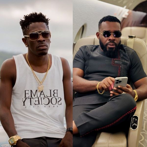 Shatta Wale and Richard Nii Armah Quaye