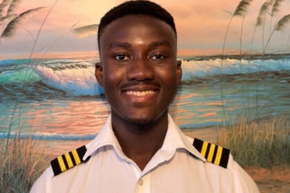 Ghanaian pilot Kofi Opoku Agyei