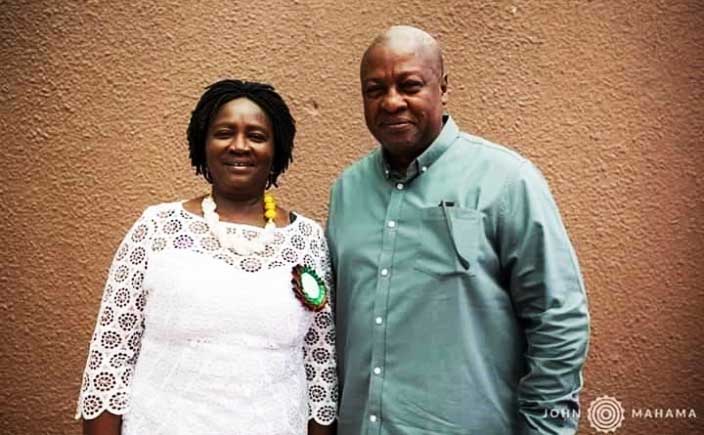 Mahama and Naana Jane