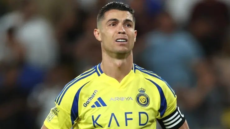 Cristiano Ronaldo sad